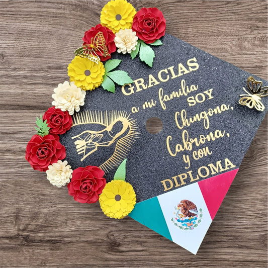 Grad Cap Topper Heritage